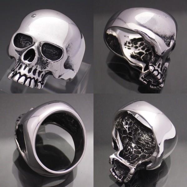 BNSオリジナル CZスカルリング シルバー925 ジルコニア【ring-430-R06