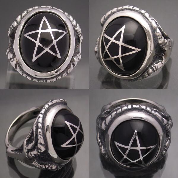 ブラックマジックリング シルバー925【ring-504-P23】 : ブライトネス