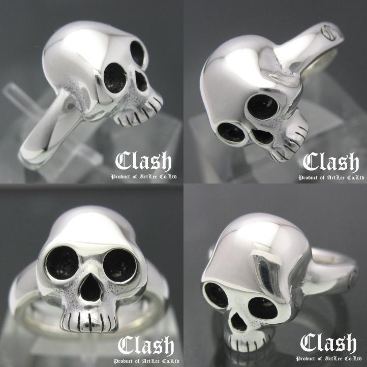 Clash ベイビースカルリング シルバー925【ring-655-R84】の画像