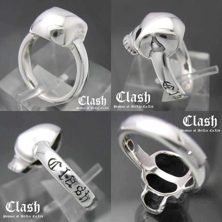 Clash ベイビースカルリング シルバー925【ring-655-R84】の画像