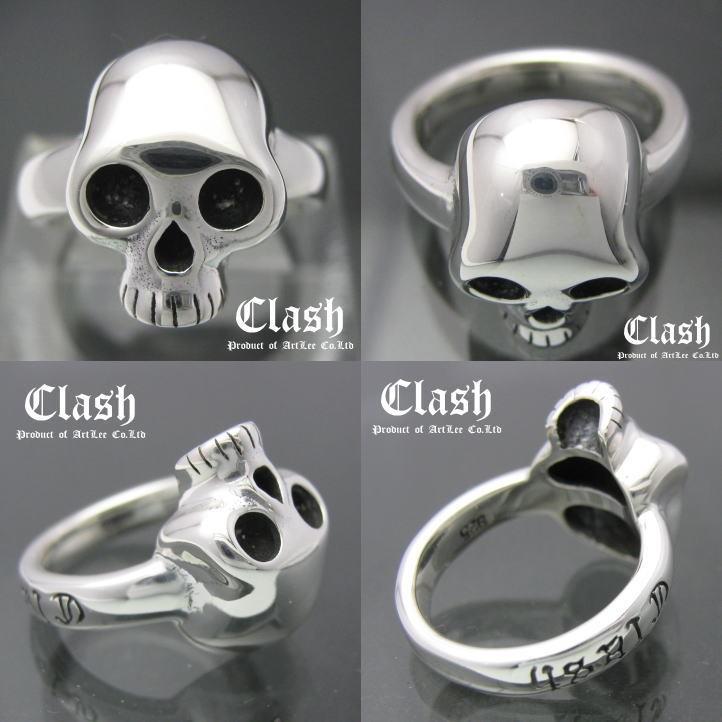 Clash ベイビースカルリング シルバー925【ring-655-R84】の画像