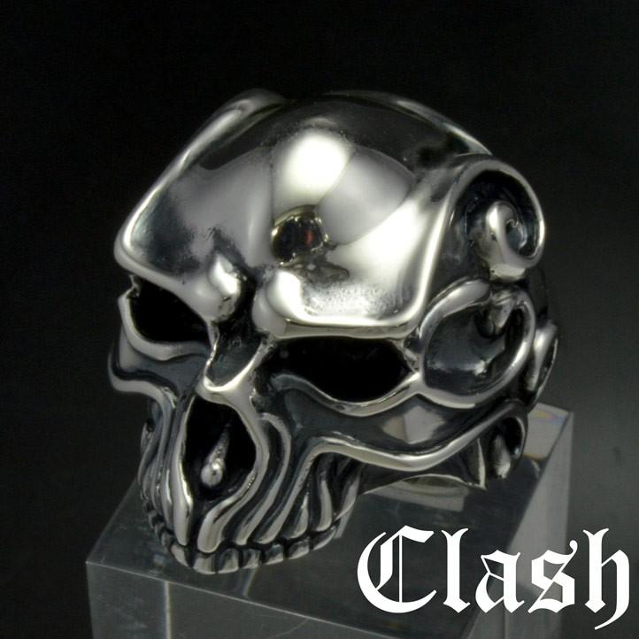 シルバー スカルリング 4569299640e2555f1c93efaad0b907