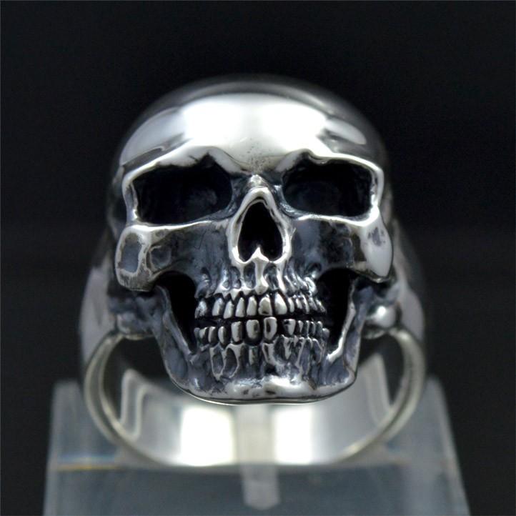 怒りの髑髏 レイジスカルリング シルバー925 銀製【ring-733-R104