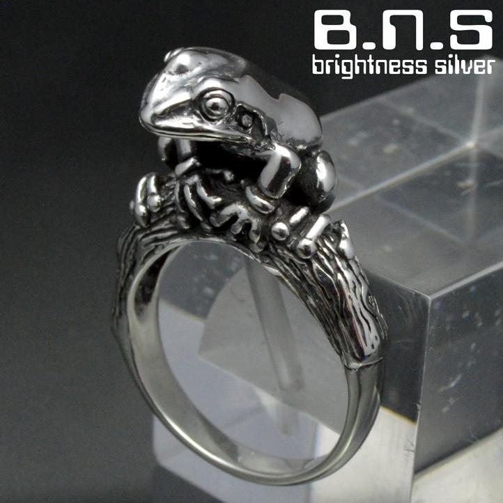銀の蛙の指輪 ニホンアマガエルリング 【No,1】 シルバー925 銀