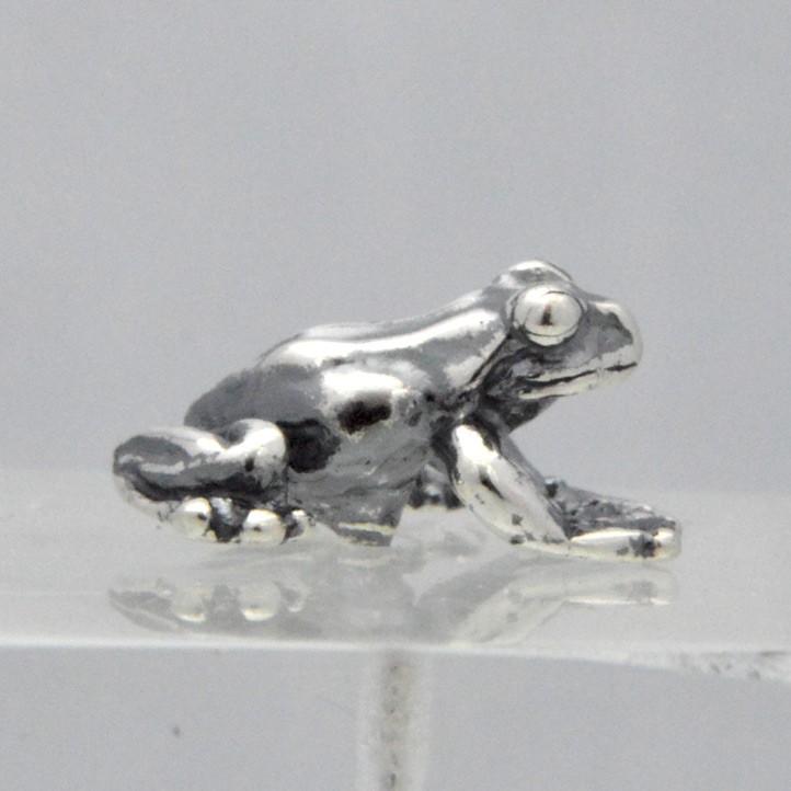 【片方】銀のカエル フロッグピアス【Sサイズ】 銀製 シルバー925 Silver925 (かえる,蛙,frog)【svpias511-E107】 |  | 16
