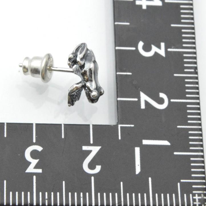 【片方】銀のカエル フロッグピアス【Sサイズ】 銀製 シルバー925 Silver925 (かえる,蛙,frog)【svpias511-E107】 |  | 08