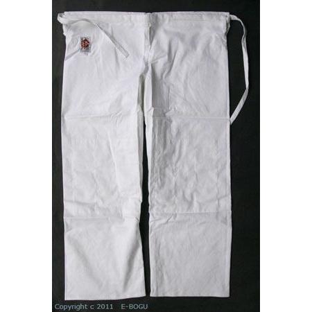 高級４５０G合気道衣用ズボン（白晒）　サイズ4〜5｜e-bogu｜02