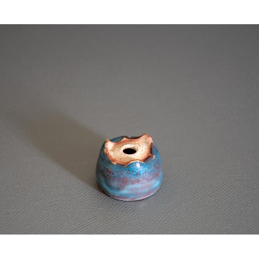 プチ盆栽鉢　青銅マット釉 丸盆栽鉢　小鉢　 p1069 |  | 02