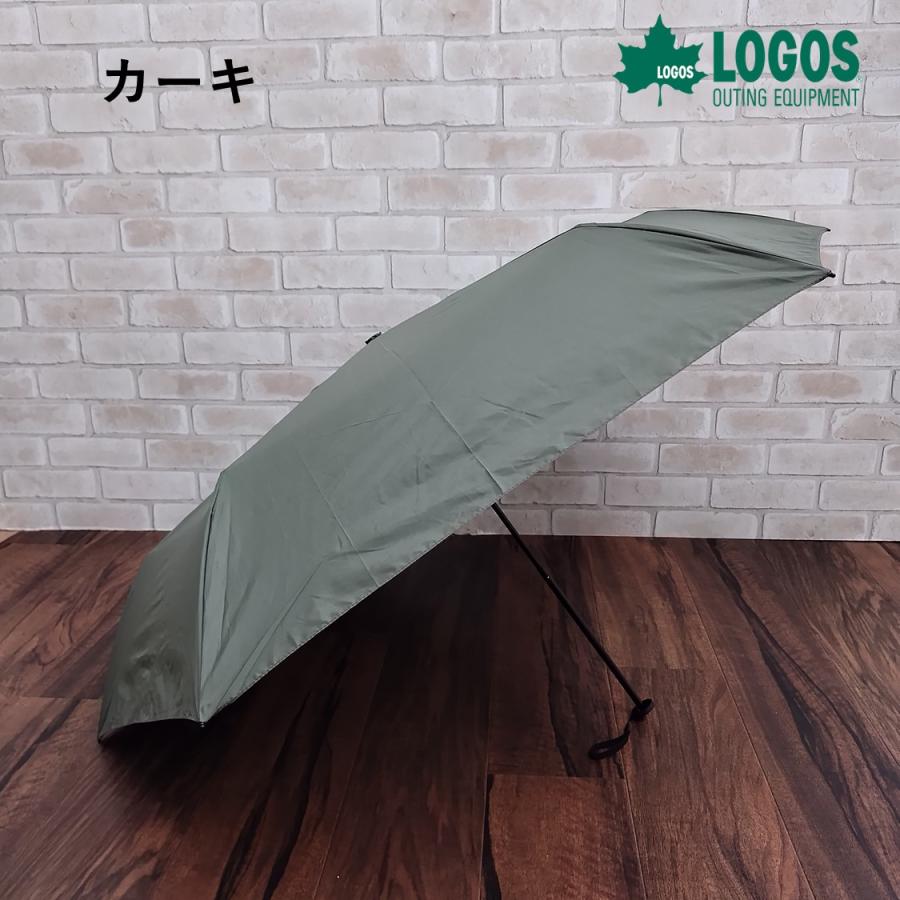 LOGOS（ロゴス） 折りたたみ傘 軽量 晴雨兼用 高機能 強力撥水【60cm