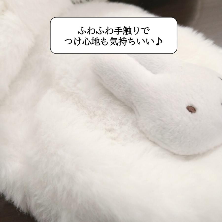 ミッフィーマフラー 楽天市場】ミッフィー マフラー ボア 刺繍 キャラクター グッズ