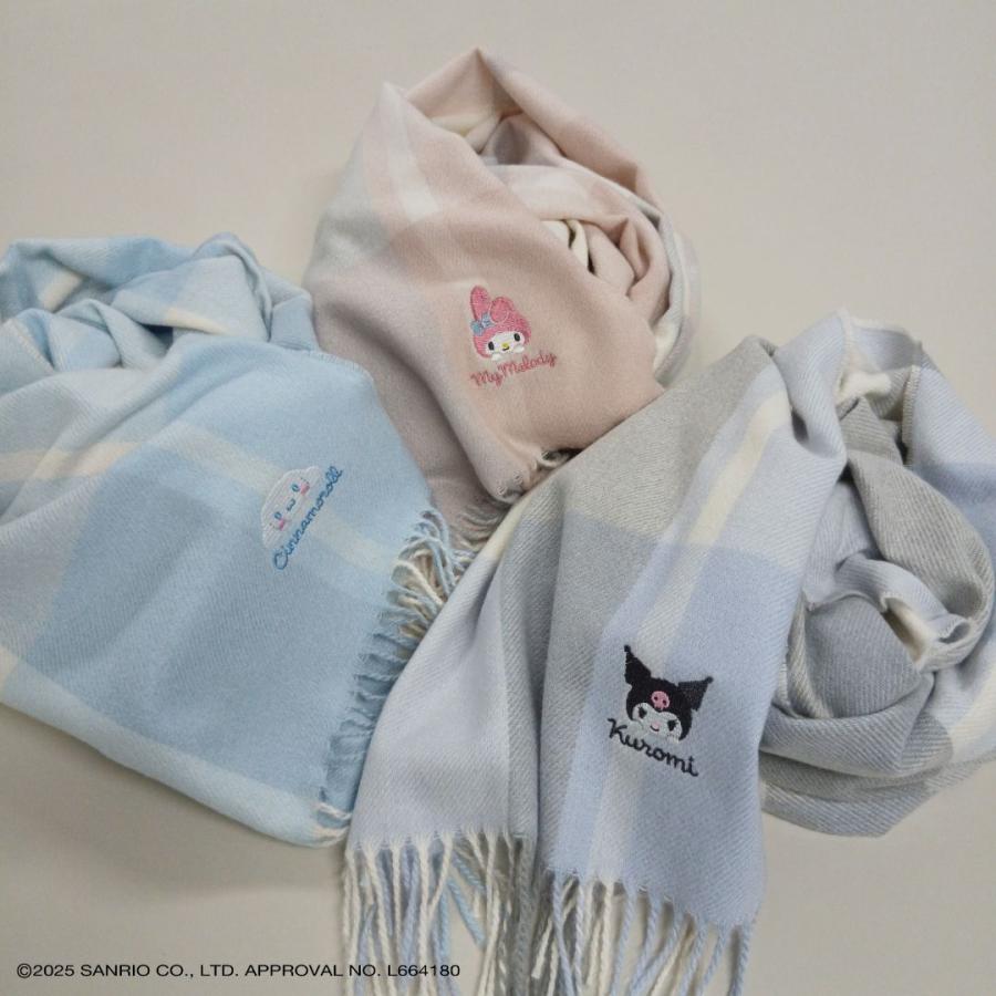 sanrio（サンリオ） サンリオキャラクターズ 刺繍入り パステルカラー