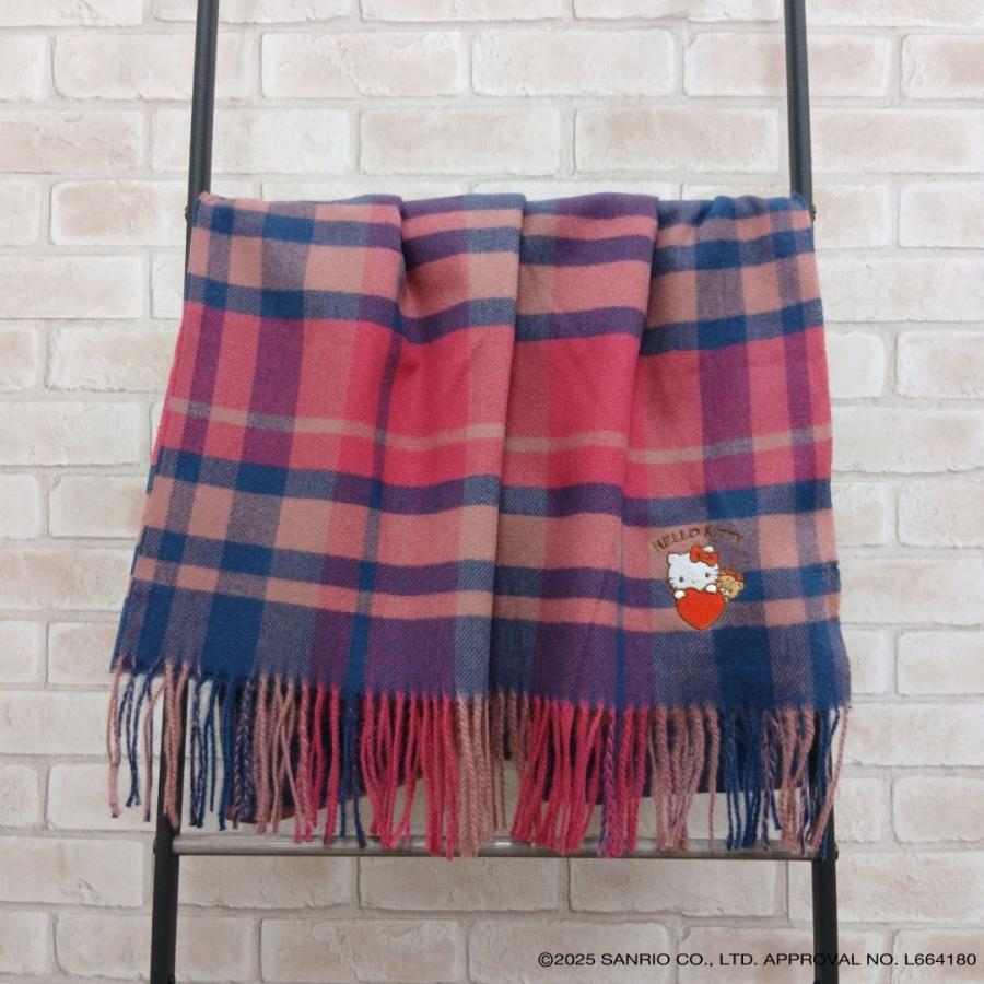 sanrio（サンリオ） サンリオキャラクターズ 刺繍入り ストール