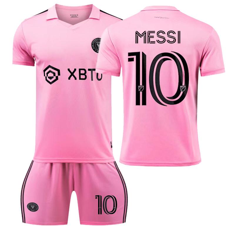 23-24マイアミホーム10番メッシ国際米大リーグサッカーユニフォームセット子供用大人ユニフォーム :56440fd999:イーブッパン 通販 23 24 インテル マイアミ メッシ ホームユニフォーム MLS 193