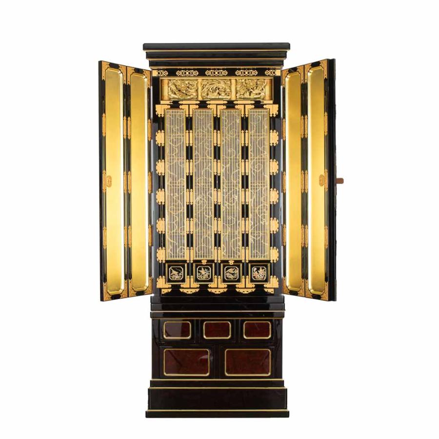 総粉、金箔の厨子 仏壇内仏入れ 総粉、金箔の厨子 仏壇内仏入れ 総粉、金箔の厨子 仏壇内仏入れ