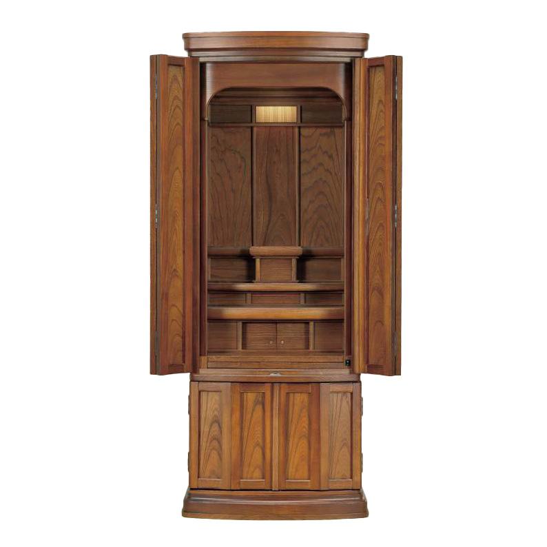 欅 仏壇18号 【未使用】 唐木仏壇 床置タイプ 欅 18号 : 仏壇・仏具の専門店ぶつえいどう