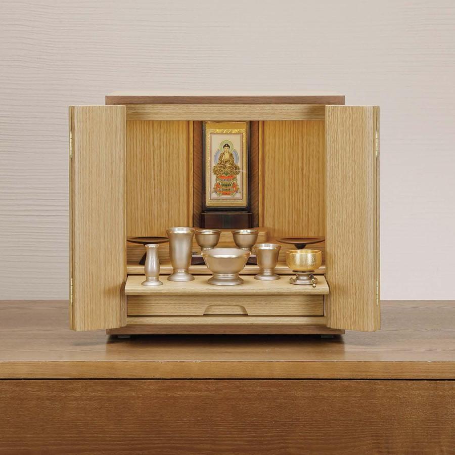 仏壇 内扉式モダン仏壇 オーク ライト色 16号 : 仏壇・仏具の専門店 