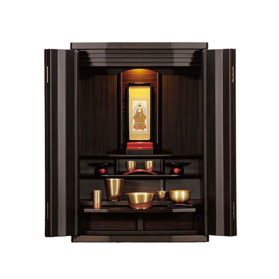 新品製品 上置仏壇黒檀調 仏壇 モダン仏壇 黒檀 上置/29-17号 : 仏壇・仏具の専門店ぶつえいどう