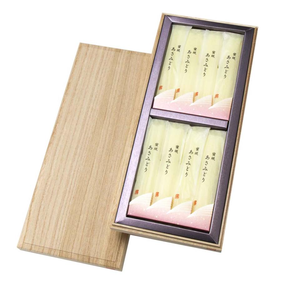 ろうそく あさみどり 和紙袋入 桐箱 3号2本入り×16袋 進物用 爆買