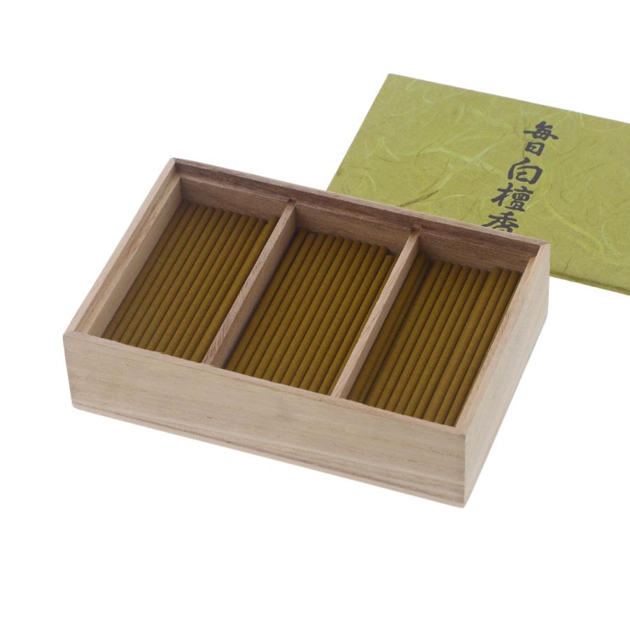 4902125558007 【168個入】 毎日白檀香 スティック150本入 99674【キャンセル不可】 お香 毎日白檀香 スティック150本入 : 仏壇・仏具の専門店ぶつえいどう