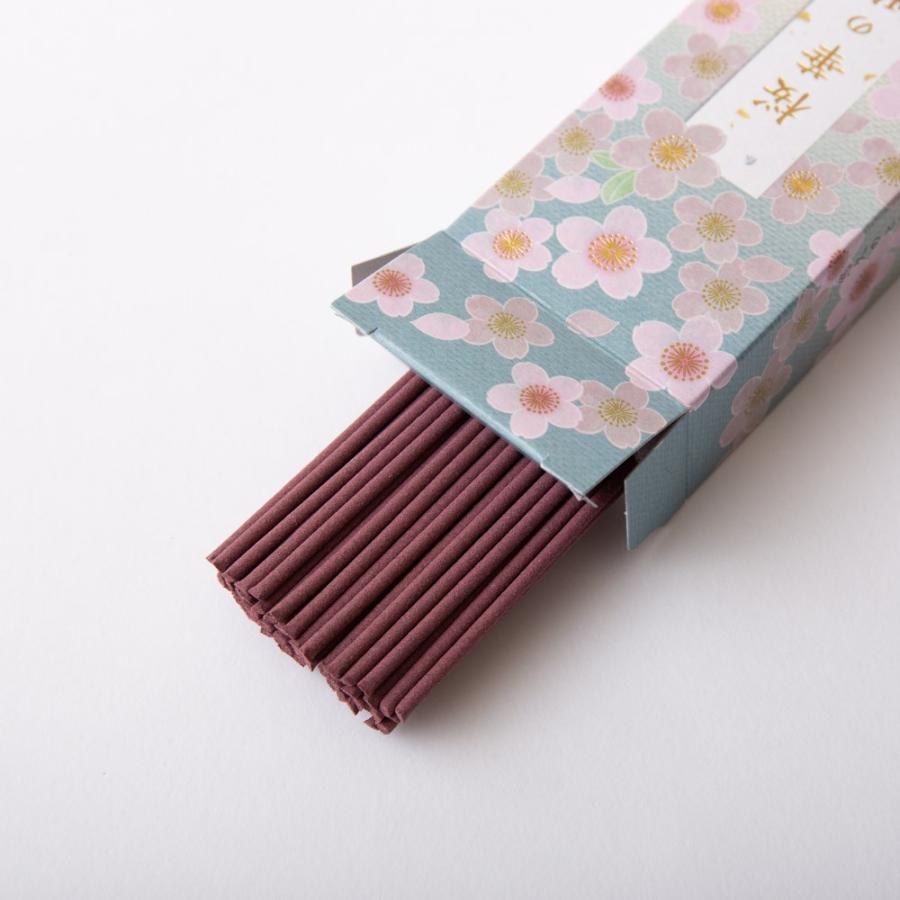 進物線香 桜華の雅 お線香と絵ろうそくのギフトセット|e-butsudanya|05
