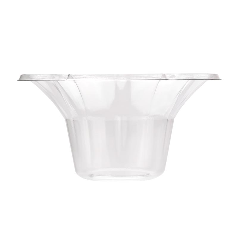 サンナップ（SUNNAP） かき氷カップ ミニフルールカップ (透明) 380ml