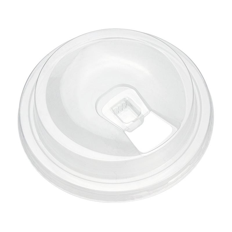 プラスチックカップ蓋 TAPS 92Φ用ストローレスリッド(リフトアップ式) リサイクルペット使用 2,000枚の画像