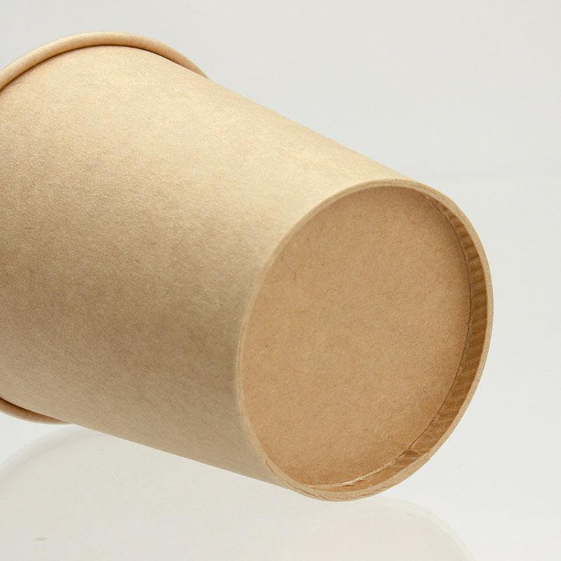 紙コップ 5オンス オール未晒カップ 試飲カップ クラフトカップ 150ml サンナップ C15100MZAW 口径66mm 3,000個の画像