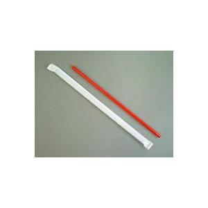 ストレートストロー 6mmx210mm 赤 紙袋入 500本 | 