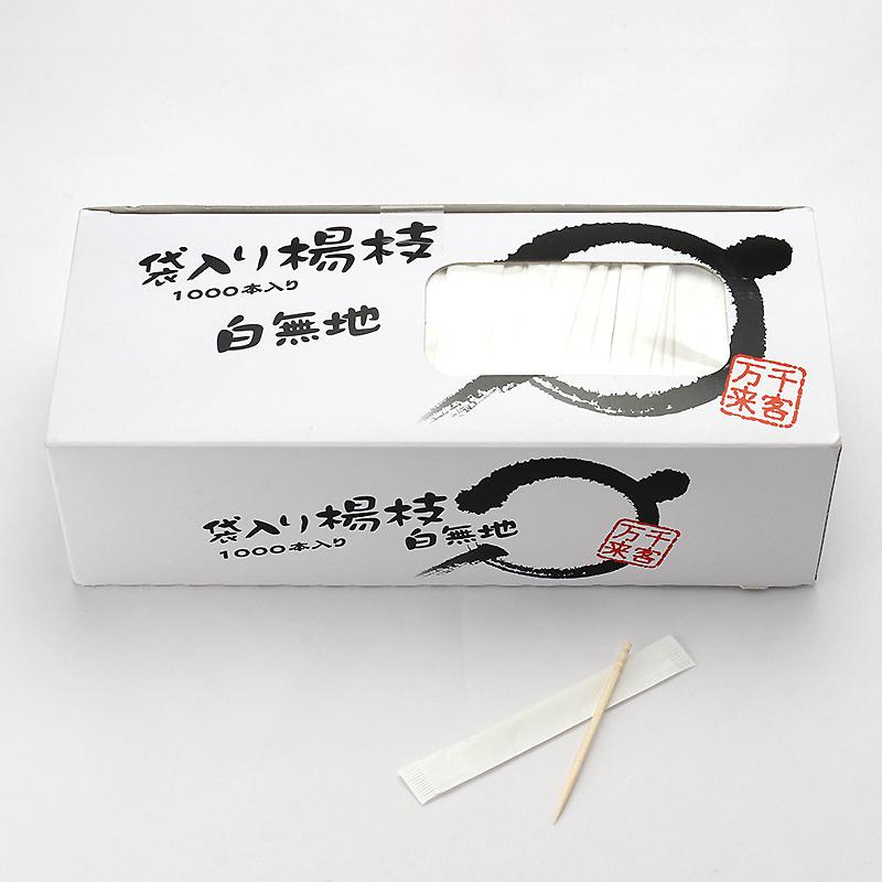 日東 コケシ楊枝 千客万来(無印刷) 1,000本 |  | 02