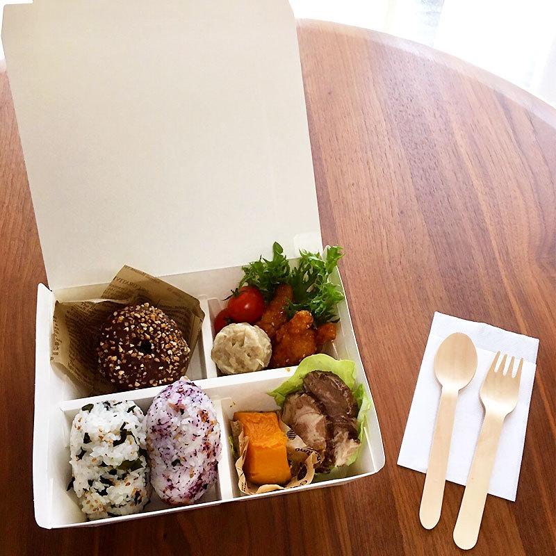 紙製弁当容器 ランチボックス 白無地 0個 E Cafe 通販 Yahoo ショッピング