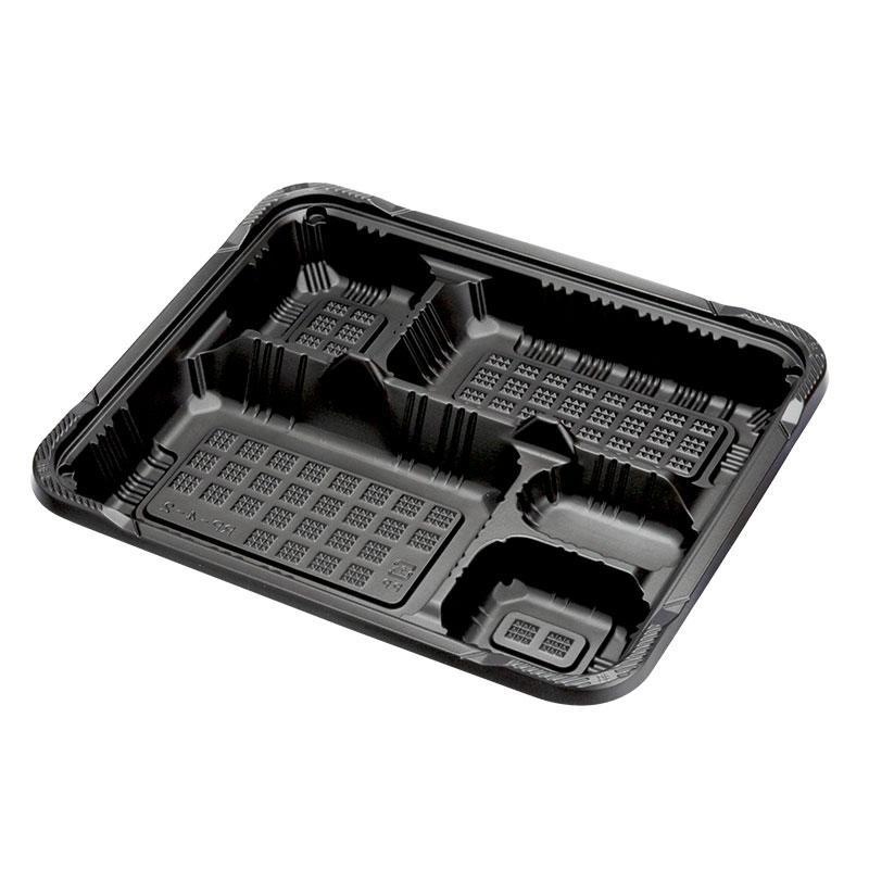福助工業 弁当容器 RP-4-2H 本体 黒 E 50個 : e-cafe - 通販 - Yahoo
