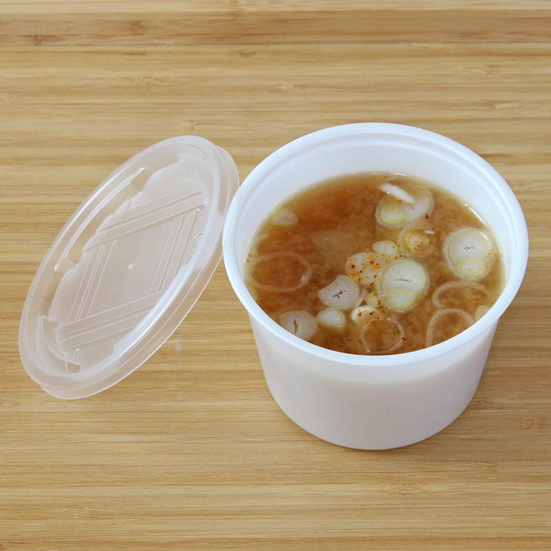 スープ容器 蓋 中央化学 CFカップ 95-270 100個 | 中央化学 | 05