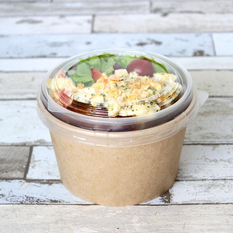 ケーピープラテック 紙容器 KMカップ KM-140用 中皿と蓋セット