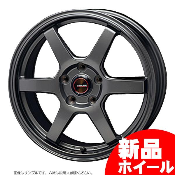 トライアルファ ジェイテック S-6 15インチ 6J 5H-114.3 ガンメタ 法人宛て送料無料 ホイール 1本価格