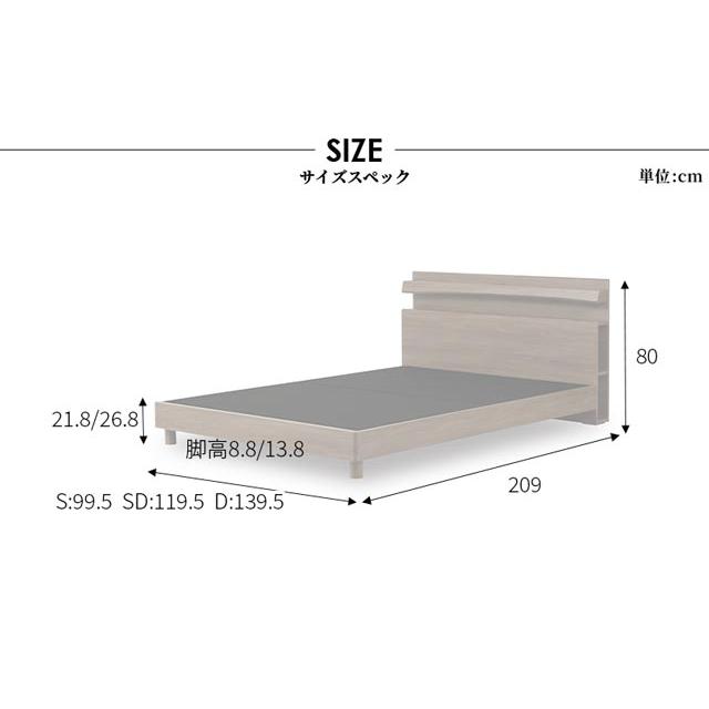 【マットレス】＋【ベッドフレーム】（シングルサイズ） eーcasa（イーカーサ） 関家具 正規代理店 ベッドフレーム シングル