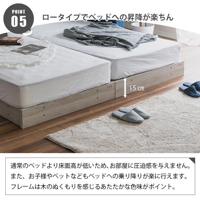 Granz グランツ 正規代理店 ベッドフレーム ツインベッド ツイン Granz グランツ 正規代理店 ベッドフレーム ツインベッド ツイン