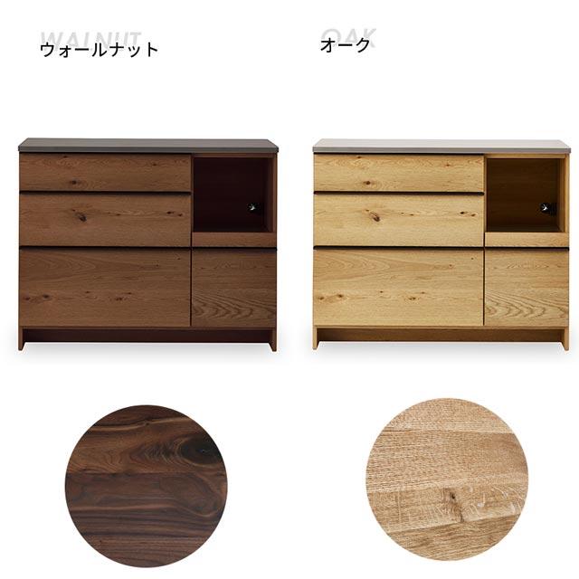 NIPPONAIRE 関家具 正規代理店 キッチンカウンター 幅120cm 食器棚