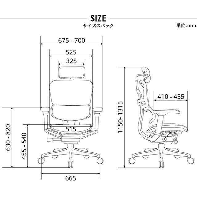 エルゴヒューマン 2025年新型 レビュー特典あり プロ2 Ergohuman