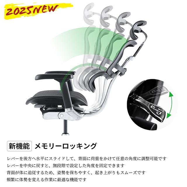 エルゴヒューマン（Ergohuman） 2025年新型 レビュー特典あり 組立設置