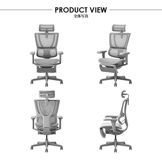 Fit2 lite ergohuman fit2 特約店メーカー完成品・在庫品は即納可 Ergohuman FIT2 Lite エルゴヒューマン フィット2ライト オットマン内蔵型 座面 メッシュ 完成品をお客様ご指示の場所まで搬入して梱包材を回収します メモリーロッキング機能は非搭載モデルです オフィスチェア