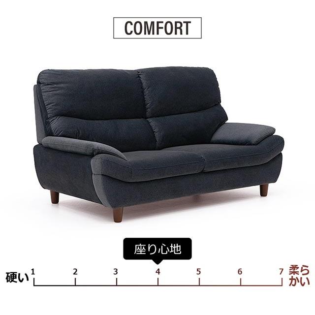 ソファ ソファー 2人掛けソファ 2人掛け おしゃれ コンパクト 一人暮らし ファブリック 布 撥水機能付 背もたれ脱着 搬入楽々 撥水 シンプル_5