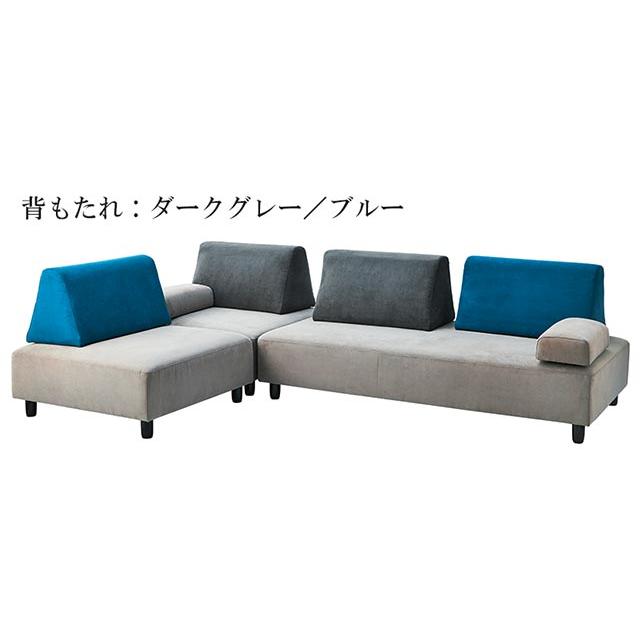 ソファ ソファー カウチソファ L字 コーナーソファ カウチ l字 ｌ字ソファ コーナー 3人掛け おしゃれ ファブリック 布 背クッション移動_19