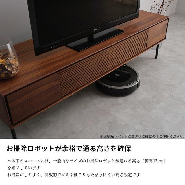 シギヤマ 正規代理店 テレビ台 テレビボード 150cm幅 TVボード ローボード テレビラック TVラック TV台 スチール脚 ノース｜e-casa｜11