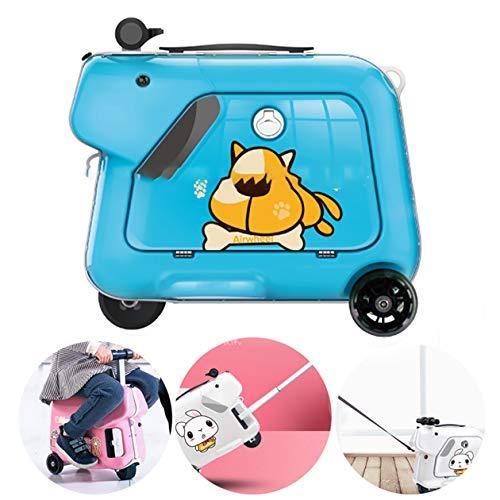 先行販売商品 スマートライディングスクータースーツケース スマートライディング荷物電動スーツケース 子供向けの小型軽量ポータブルトロリー電動自転車 漫画画像トロリ Eco0fcc987f5e6447f E Cco 通販 Yahoo ショッピング 高額品送料無料 Esale Co