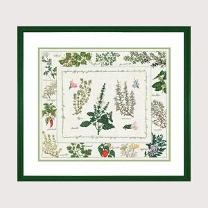 【ル・ボヌール・デ・ダム】 クロスステッチ刺繍キット 1191 Les herbiers 植物標本集