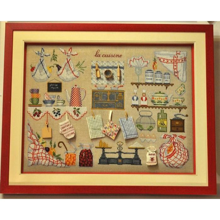 ル・ボヌール・デ・ダム クロスステッチ＆プチポワン刺繍キット Amazon | 【ル・ボヌール・デ・ダム】 クロスステッチ刺繍キット