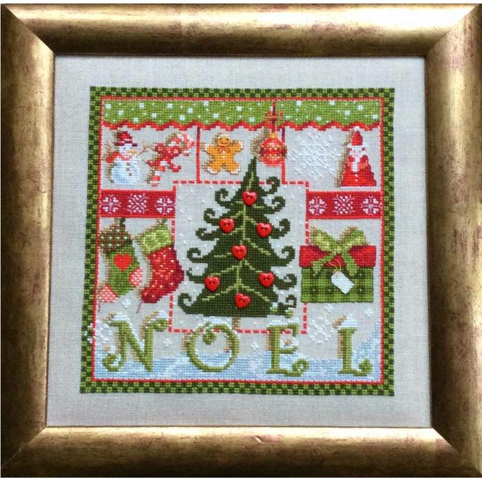マダム ラ フェ クロスステッチ刺繍キット MINI49 Noel クリスマス 【送料無料】