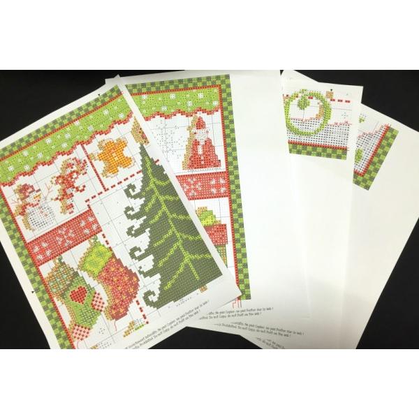 マダム ラ フェ クロスステッチ刺繍キット MINI49 Noel クリスマス 【送料無料】の画像