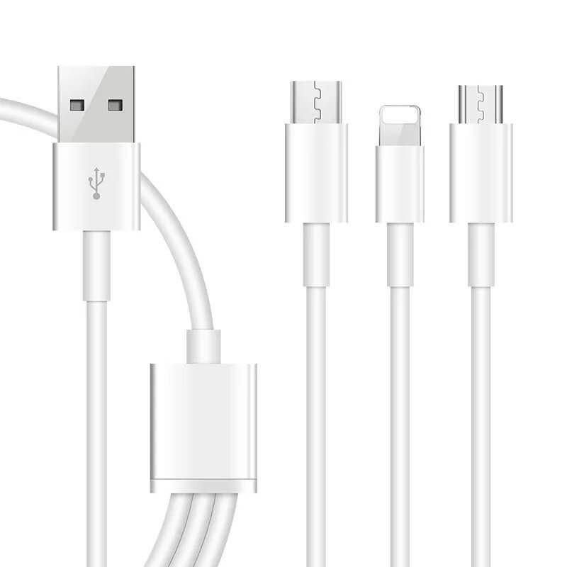 充電ケーブル 3in1 Iphone タイプc Android Usb 充電 コード 安い 人気 おすすめ Cable01 E Collect 通販 Yahoo ショッピング