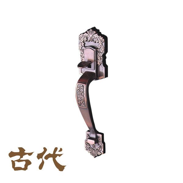 当日発送  KODAI 古代 装飾錠 キャッスルジュニア サムラッチハンドル BS51 空錠長沢製作所